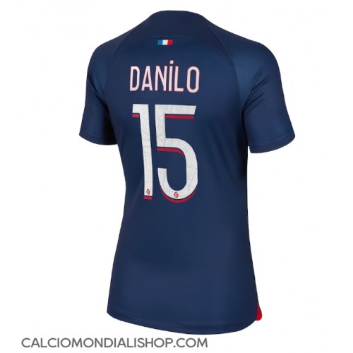 Maglie da calcio Paris Saint-Germain Danilo Pereira #15 Prima Maglia Femminile 2023-24 Manica Corta